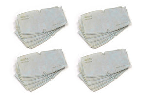 Antimicrobial Mask Filter Inserts: Family 20 Pack